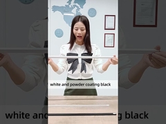 Profil Ekstrusi Saluran Aluminium Lampu Strip LED Permukaan 17*9mm dengan Penutup PC