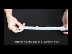 Profil Aluminium Sudut LED Profil aluminium led untuk penerangan strip led 45D 90D