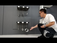 KN9 Suspended Mounted Circle Diameter Round Led Extrusion Dengan Penutup Diffuser Saluran Aluminium