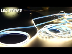 COB SMD Lampu Strip LED Fleksibel Kepadatan Tinggi DC 24V 320 Leds 8mm Untuk Dekorasi Dalam Ruangan