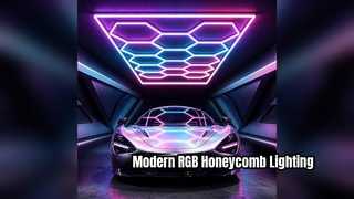 14 Lampu LED RGB Segi Enam Tingkatkan Ruang Anda Secara Instan