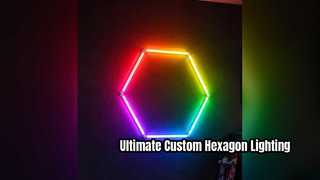 Tingkatkan Ruang Anda dengan Lampu LED RGB Hexagon