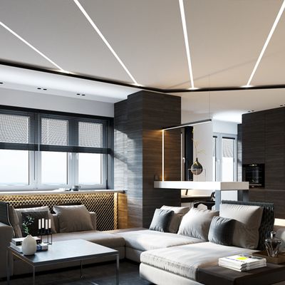 Harga bagus 6063 T5 ROHS Aluminium LED Strip Channel 18x5mm Bendable LED Aluminium Profile on line
