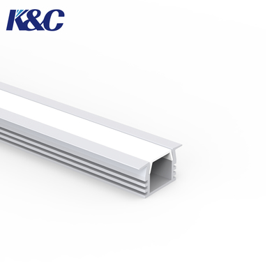 Harga bagus Profil aluminium kemurnian tinggi LED dengan tepi dekoratif terpasang on line
