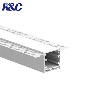 Harga bagus Profil Pemasangan LED 6063 T5 dengan Desain Heatsink T5 untuk Strip Kepadatan Tinggi hingga 18W/m dan Lebar PCB hingga 24.0mm on line