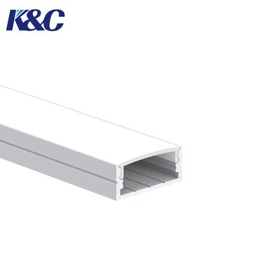 Harga bagus Profil LED yang dipasang di permukaan K38: Sesuai dengan ROHS dengan penutup diffuser untuk pencahayaan strip LED on line