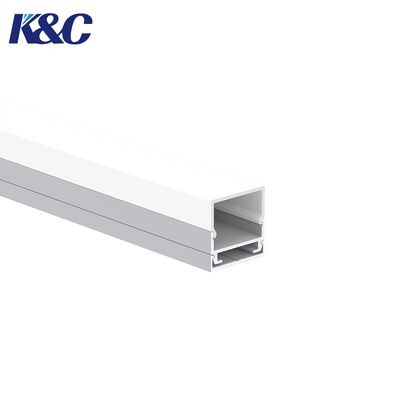 Harga bagus K29 Anodized LED Strip Aluminium Profile dengan PC/PMMA Diffuser untuk W19.5 × H20.3mm Strip Lighting Systems on line