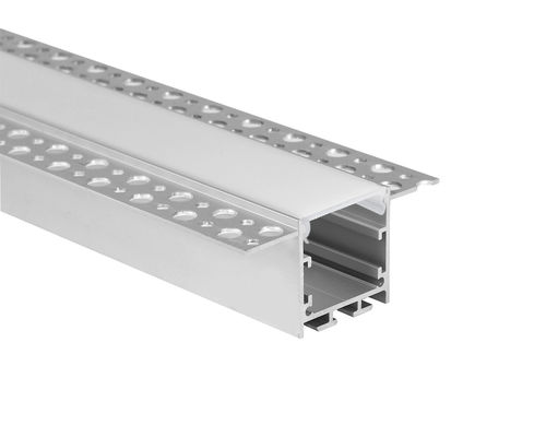 Harga bagus Drywall gypsum Led aluminium channel Wall eternit dengan penutup PC UGR diffuser on line