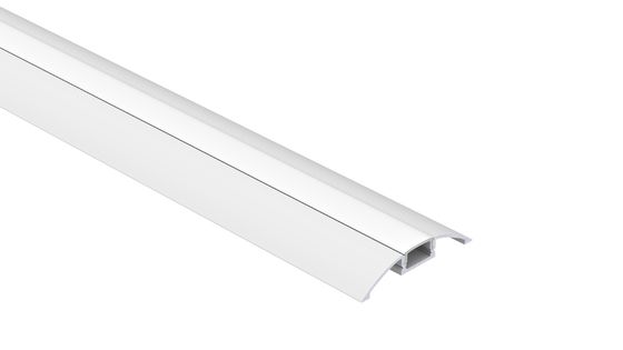 Harga bagus Profil strip les untuk pencahayaan Surface Mount W56.8*H11.2mm Dengan Penutup Diffuser PC on line