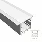 Anti Glare Led Channel Profile T5 6063 Hoisting Recessed Aluminum LED Profile