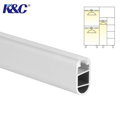 Harga bagus Lemari Kabinet Dipasang Saluran Pemasangan LED Dengan Penutup PC PMMA on line