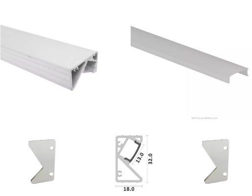 Harga bagus Aluminium Led Profile Wall Corner Stair Tersembunyi Untuk Led Shrip Lingt Extrusion on line
