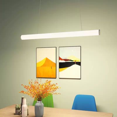 Mengangkat Diameter Lingkaran Bulat Led Extrusion Aluminium Channel Dengan Penutup PC