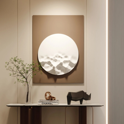 Profil Aluminium Strip LED High6mm Slim Flat Dipasang dengan Penutup Diffuser PC