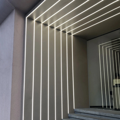 Harga bagus Profil aluminium Led 12*8mm Tipis LED Strip Profil Aluminium Mount House 10mm LED Strip Light on line
