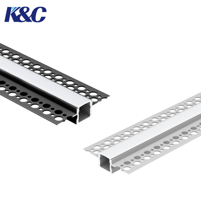 Harga bagus Profil Aluminium Strip LED Pemasangan Tersembunyi dengan Pembuangan Panas yang Dioptimalkan on line