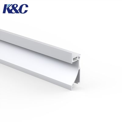 Profil Sudut LED Aluminium 6063 T5 W26.4 x H77.5mm Panjang 2M