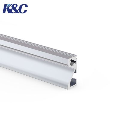 Pencahayaan Dekoratif Tersembunyi Kabinet Profil LED Aluminium Pembuangan Panas Efisien