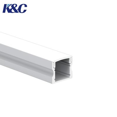 Harga bagus 17.0x15.0mm LED Strip Aluminum Profile 1-6m Custom Length on line