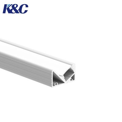 3M 6063 Aluminum LED Channel with Integrated LED Power Supply and W18.0 × H32.0mm Dimensions