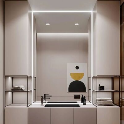 6065 Aluminum Extrusion LED Profile K28 with Fast Heat Dissipation and Sandblasting Oxidation for Strip Lighting