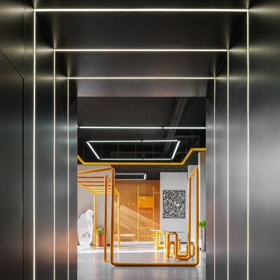 Harga bagus Profil Aluminium Strip LED Paduan Aluminium 6063 yang Sesuai RoHS untuk Pemasangan Permukaan dan Gantung on line