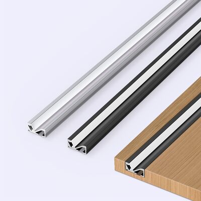 Harga bagus Profil Aluminium Strip LED Paduan Aluminium 6063 dengan Panjang Kustom dan Pelapisan Bubuk untuk Aplikasi Langit-Langit on line