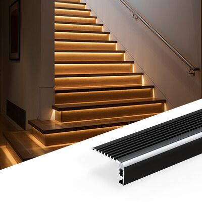 Harga bagus Custom Length LED Skirting Board dengan Powder Coating dan 6063 Aluminium Alloy untuk Dekoratif Trim Profile on line