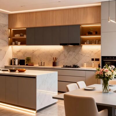 Harga bagus 6063 T5 Aluminium Alloy LED Corner Aluminium Profile dengan Instalasi sudut 90 derajat dan Oksidasi Sandblasting on line