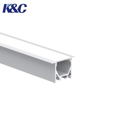 Harga bagus K94-1 Profil LED magnetik dengan disipasi panas yang cepat dan paduan aluminium 6063 T5 untuk saluran pencahayaan gantung on line