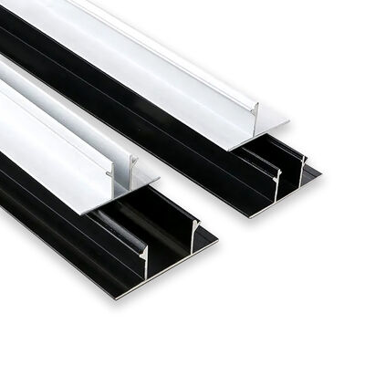 Harga bagus 6063 Aluminium Alloy Powder Coated Custom Length LED Strip Aluminium Profile untuk Dekorasi Langit-langit on line