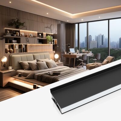 Harga bagus 6000 Series Anodized LED Aluminium Profile dengan Garansi 5 Tahun untuk LED Strip Channel dan Aluminium Extrusion on line