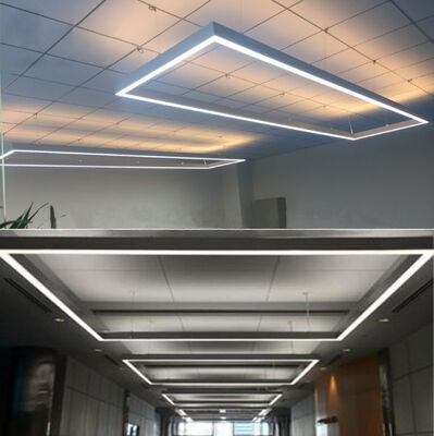 Harga bagus Profil Pendingin Strip LED KN4 Hoisting dengan Paduan Aluminium 6063 T5 untuk Pencahayaan Atas dan Bawah serta Masa Kerja 50000 Jam on line