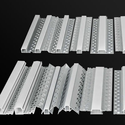 Harga bagus 6063 T5 Aluminium LED Strip Profile dengan PC PMMA Cover dan Garansi 5 Tahun on line