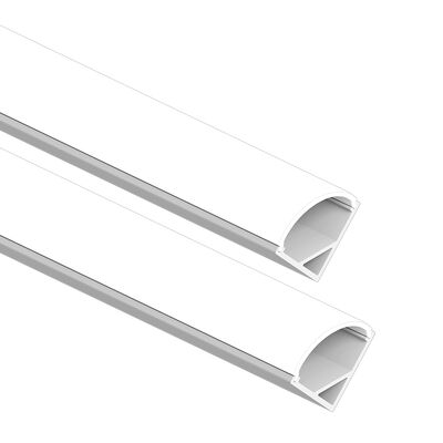 Harga bagus Profil LED Sudut Paduan Aluminium 6063 T5 dengan Oksidasi Sandblasting dan Dimensi W16.0*H16.0mm on line