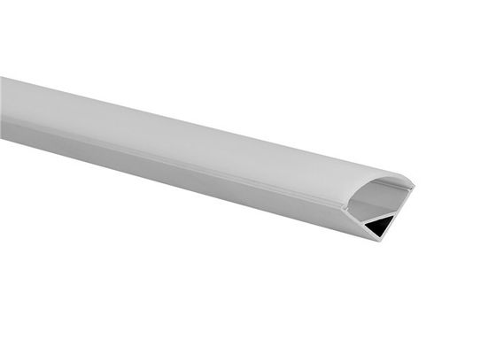 Harga bagus PMMA 1m 2m 3m IP20 Led Corner Aluminium Profile Untuk Strip 10mm on line