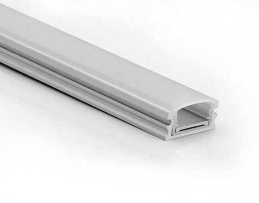 Aksesoris pencahayaan profil aluminium tahan air instalasi permukaan IP65 untuk kamar mandi