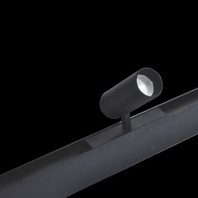 Harga bagus 140LM/W 15W Ceiling Track Light Fixtures Untuk Arsitektur on line
