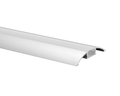 saluran aluminium led profil aluminium Strip Led dengan penutup diffuser PC 39 * 9mm