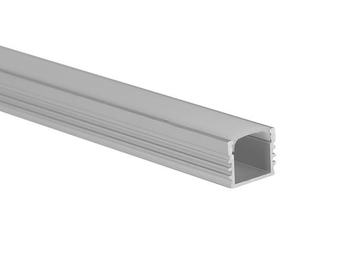 W16.5mm H13.5mmLinear Lighting 6063 T5 LED Strip Aluminium Profile dengan penutup diffuser PC
