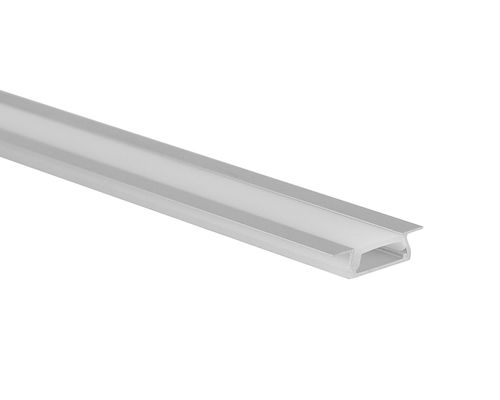 Harga bagus Ekstrusi Aluminium Anodized Untuk profil aluminium Led Strip dengan penutup PC on line