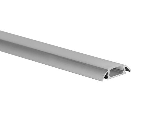 Harga bagus Permukaan Ekstrusi Aluminium Datar Untuk Pencahayaan Strip Led dengan setelan diffuser PC untuk pencahayaan linier interior on line
