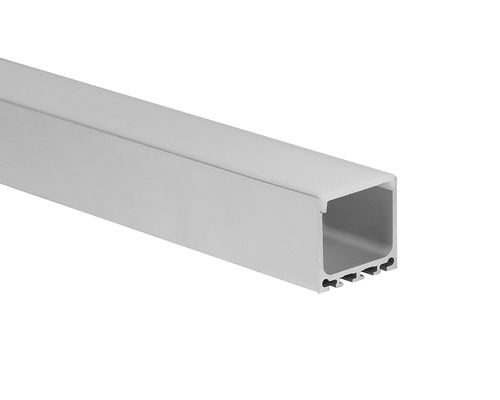 Harga bagus Saluran Profil Aluminium Led dengan penutup PC yang berbeda untuk pemasangan permukaan Lebar26.7mm on line