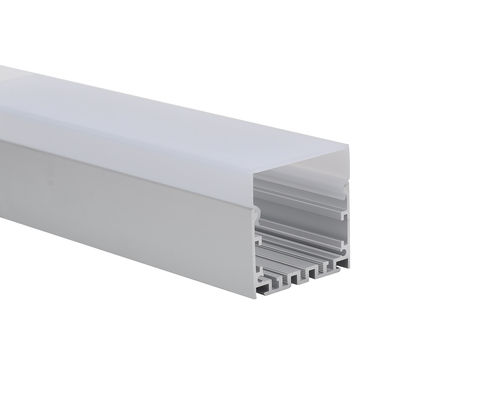 Harga bagus K&C 6063t5 Square Mount Pendant LED Strip Profil Aluminium on line