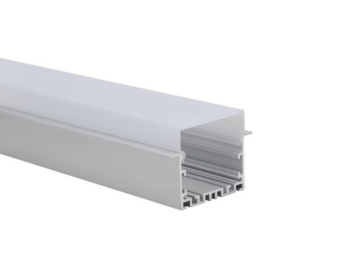 Harga bagus 50 * 50mm Ekstrusi PCB Profil LED Aluminium Tersembunyi on line