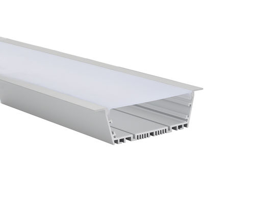 Harga bagus 101.4 * 35mm 2.5m Aluminium Extrusion Heat Sink Profiles on line