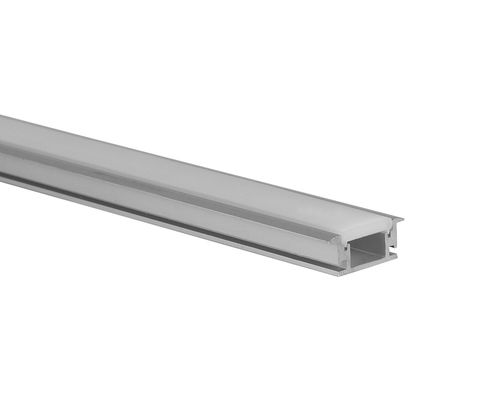 profil aluminium led Ukuran Kecil W27.5mm High11mm LED Floor Profile untuk dekorasi bangunan