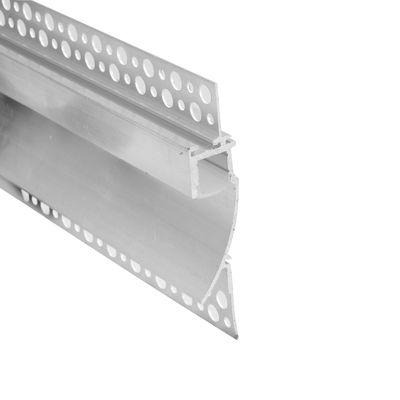 Harga bagus Saluran Led Aluminium Tersembunyi dengan diffuser PC untuk dinding gipsum drywall on line