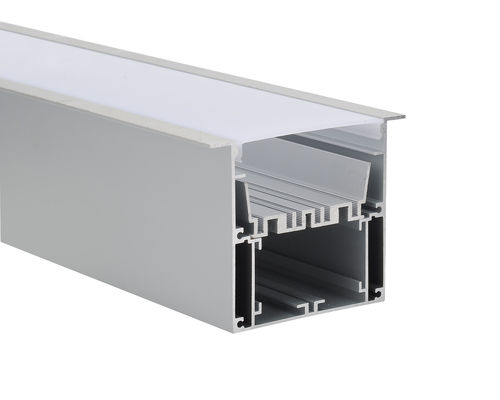 Saluran Aluminium Anodized 25mm Untuk Lampu Led Strip