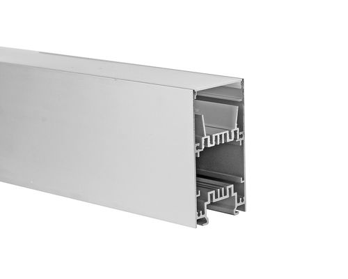 Harga bagus Penangguhan pemasangan permukaan untuk Profil Lampu Led Strip Aluminium Atas Dan Bawah on line